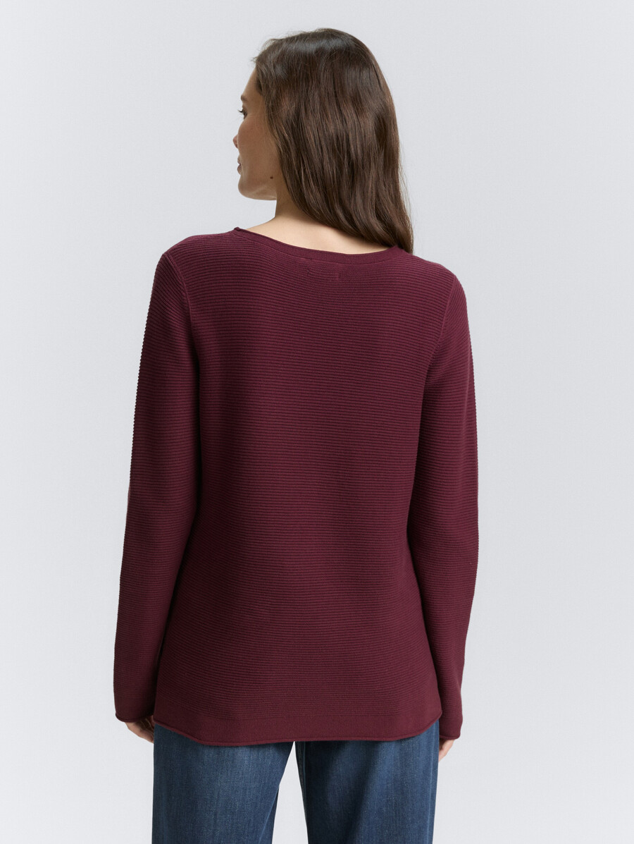 strickpullover aus baumwolle