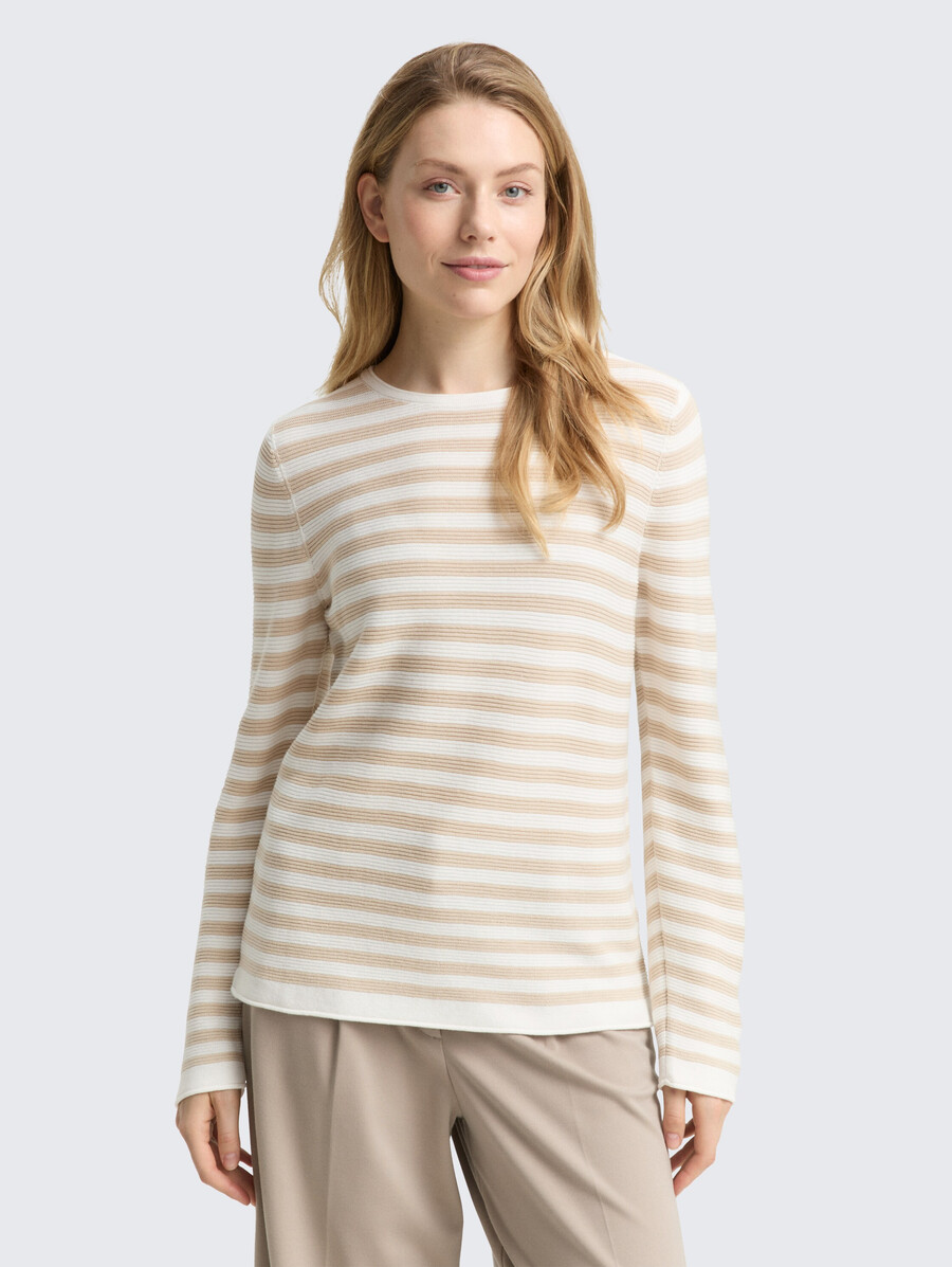 strickpullover aus baumwolle