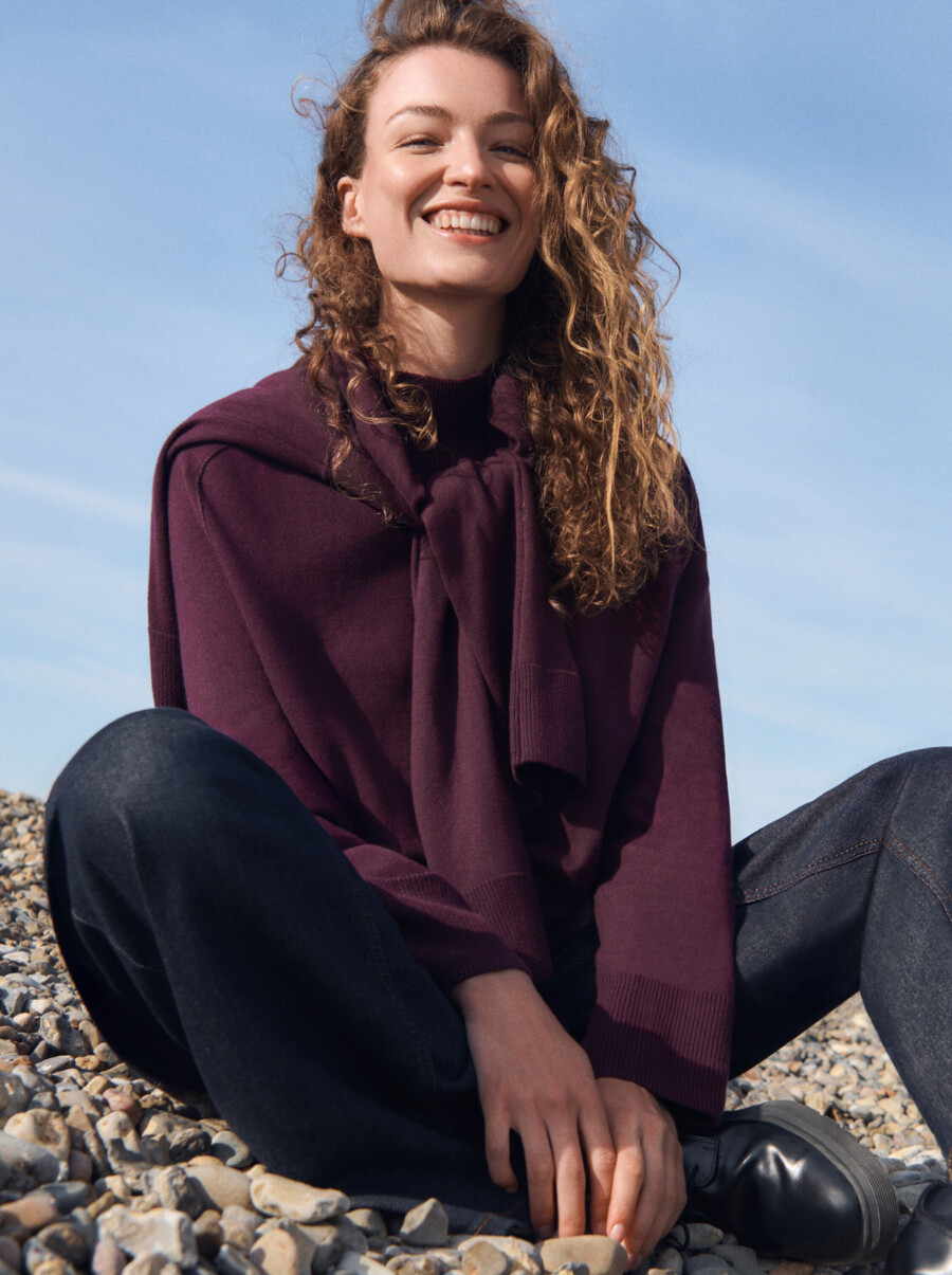 strickpullover aus kaschmirmischung
