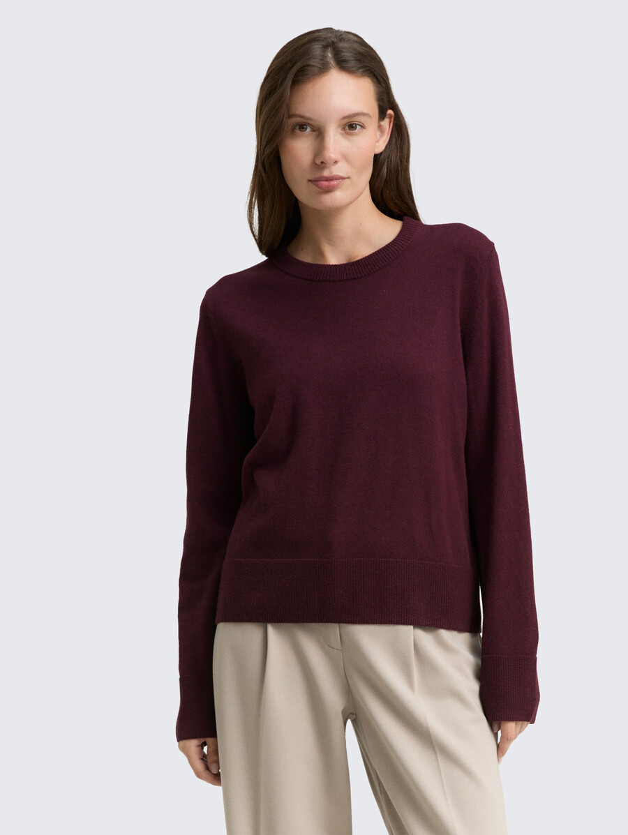 strickpullover aus kaschmirmischung