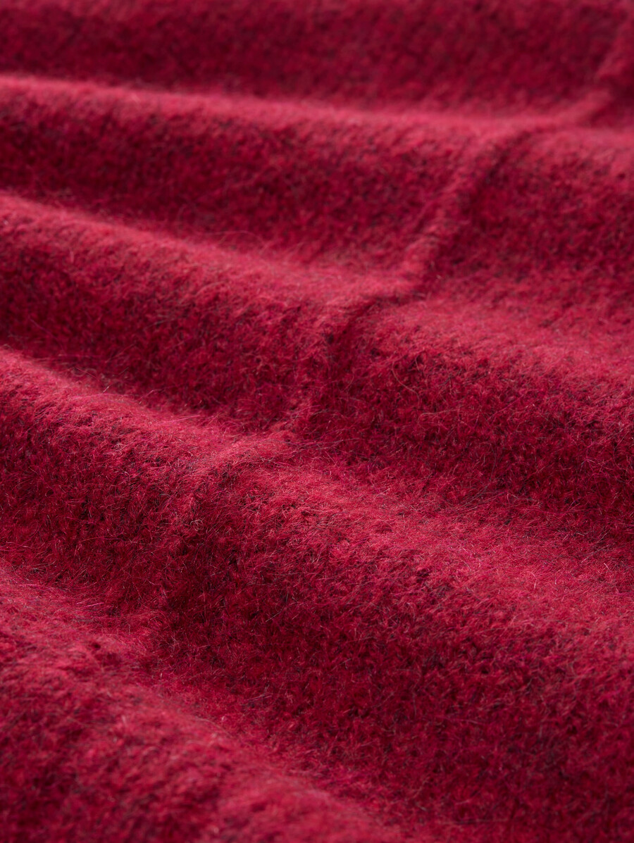 oversize-strickpullover mit wollanteil