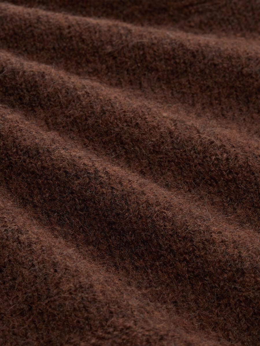 plus size – locker sitzender strickpullover mit wollanteil
