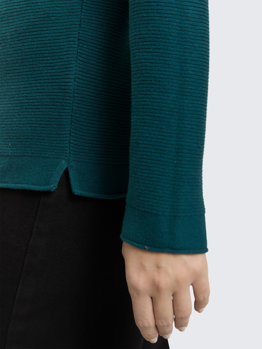 strickpullover aus baumwolle