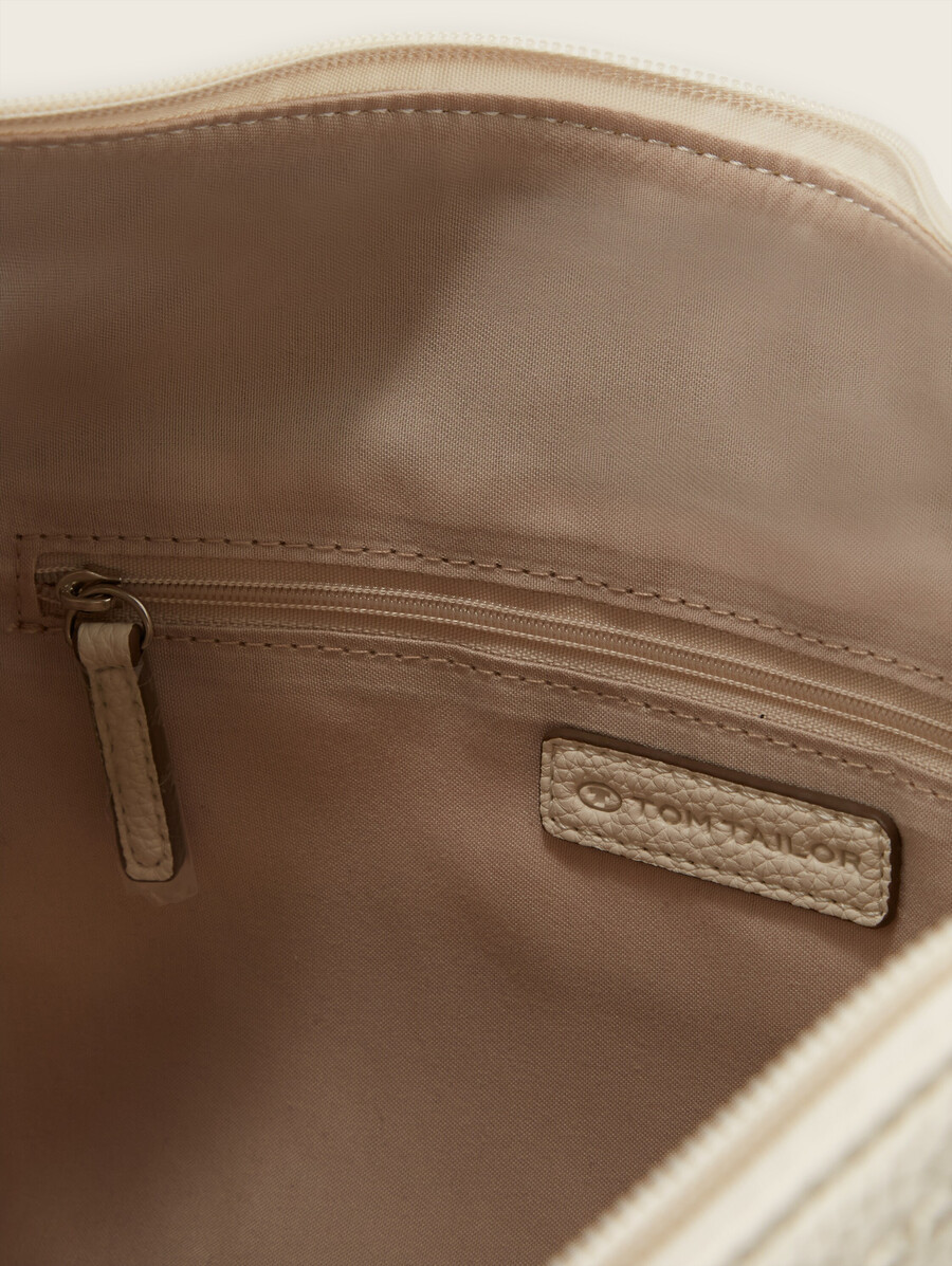 ttmalia l rucksack mit ziernähten