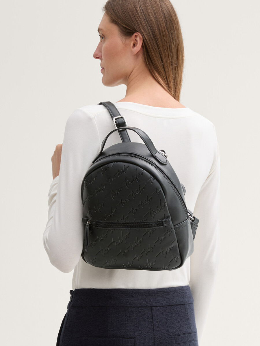 ttdenice m rucksack mit geprägtem logo