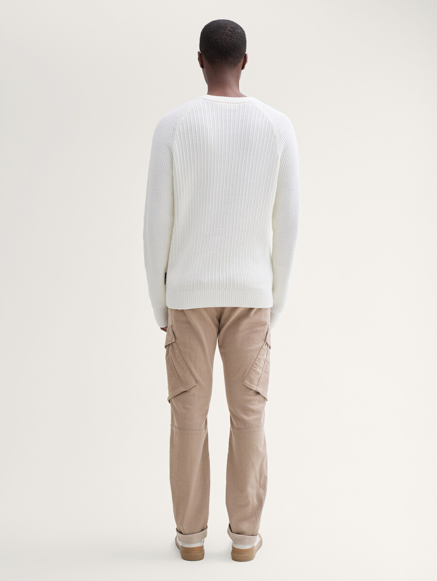 thermolite cargohose mit schmal zulaufendem bein