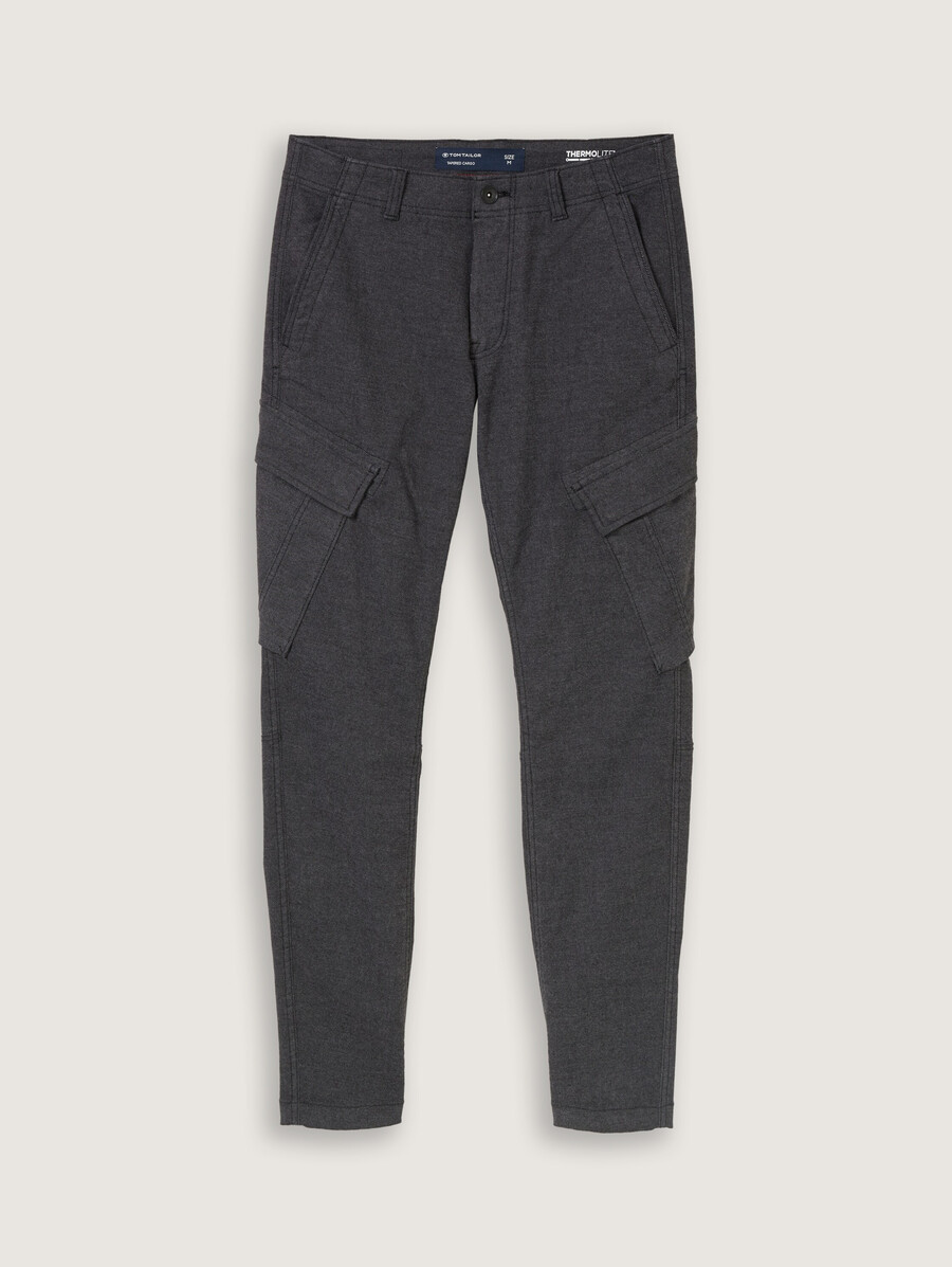 thermolite cargohose mit schmal zulaufendem bein