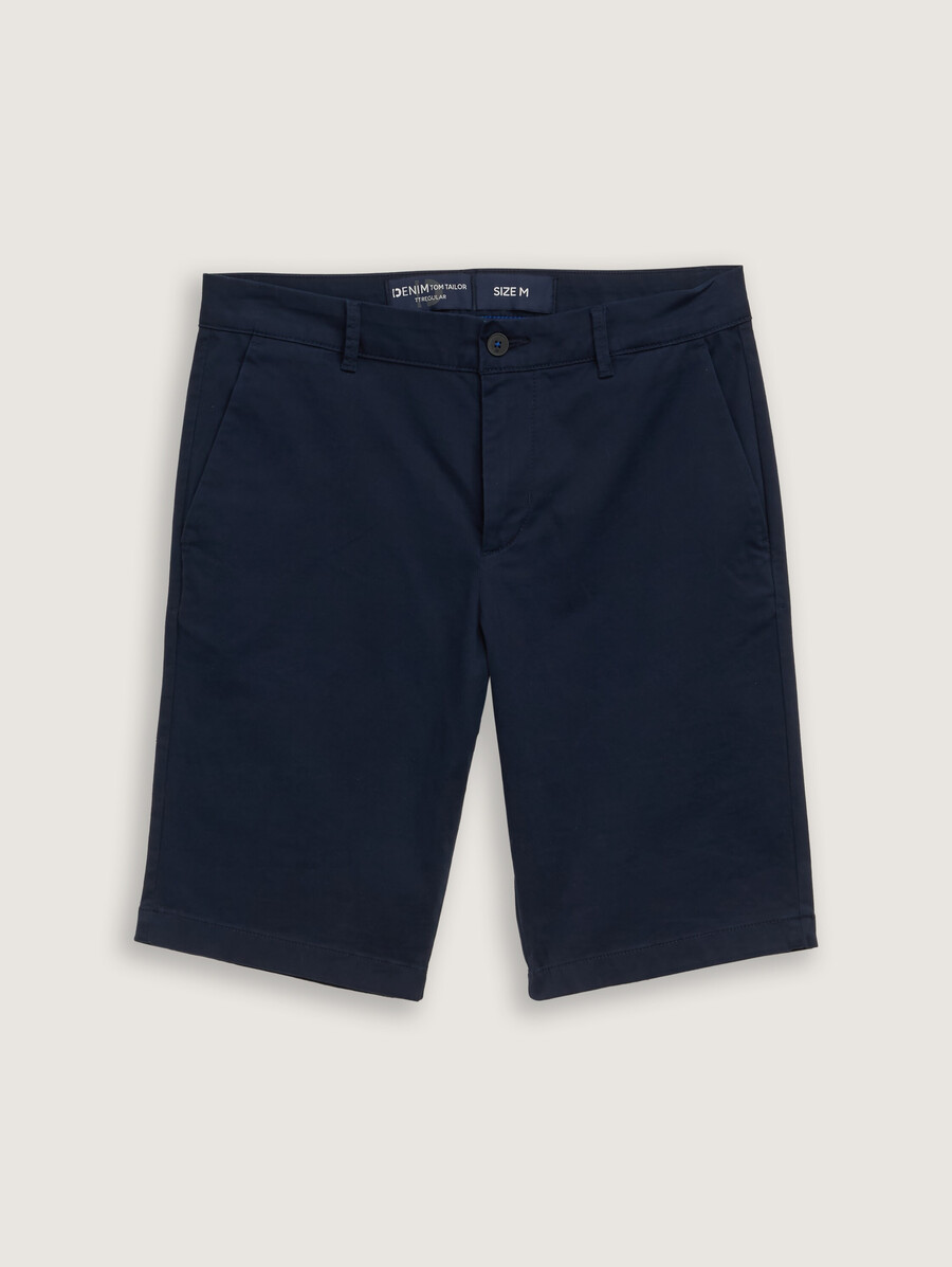 chino-shorts in normaler passform