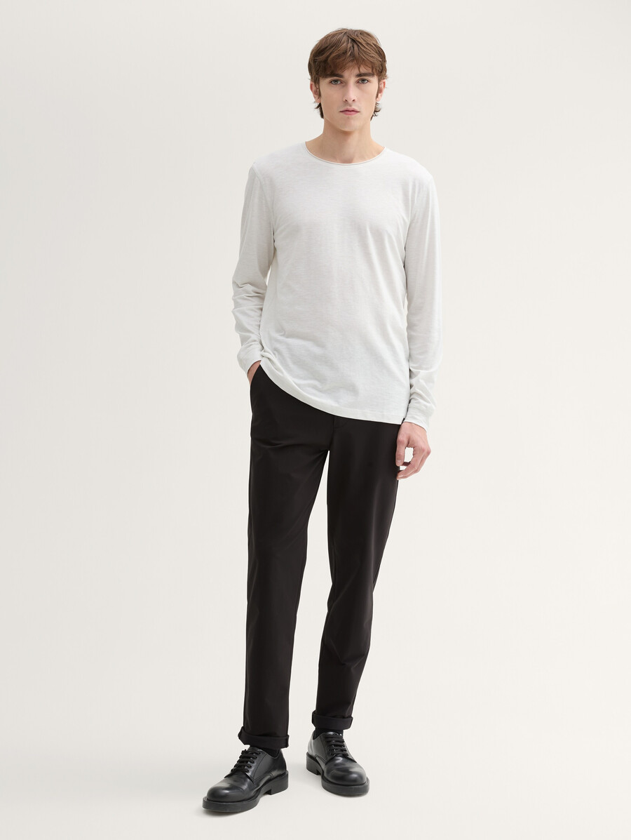 regular tapered tech chinos