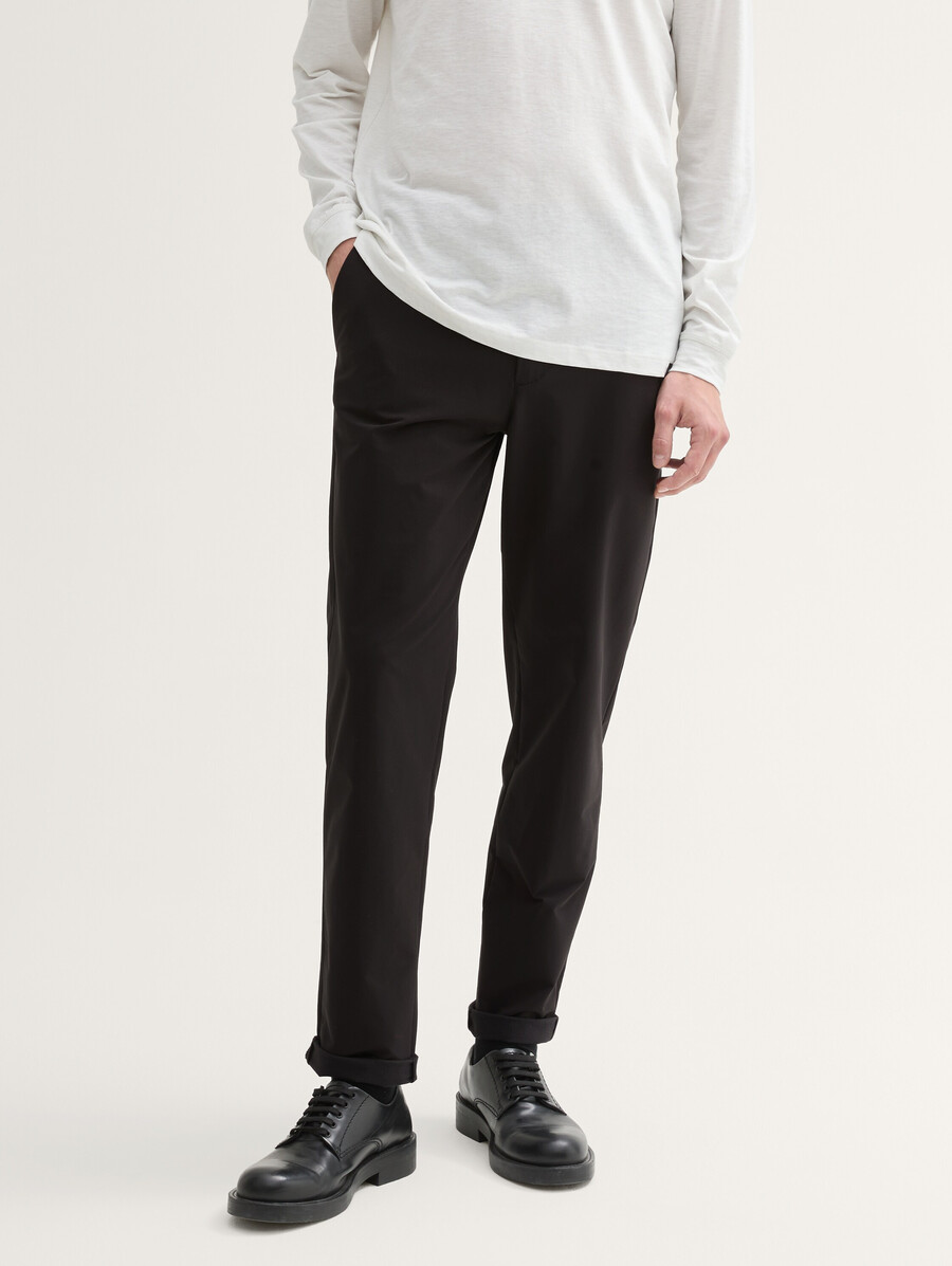 regular tapered tech chinos