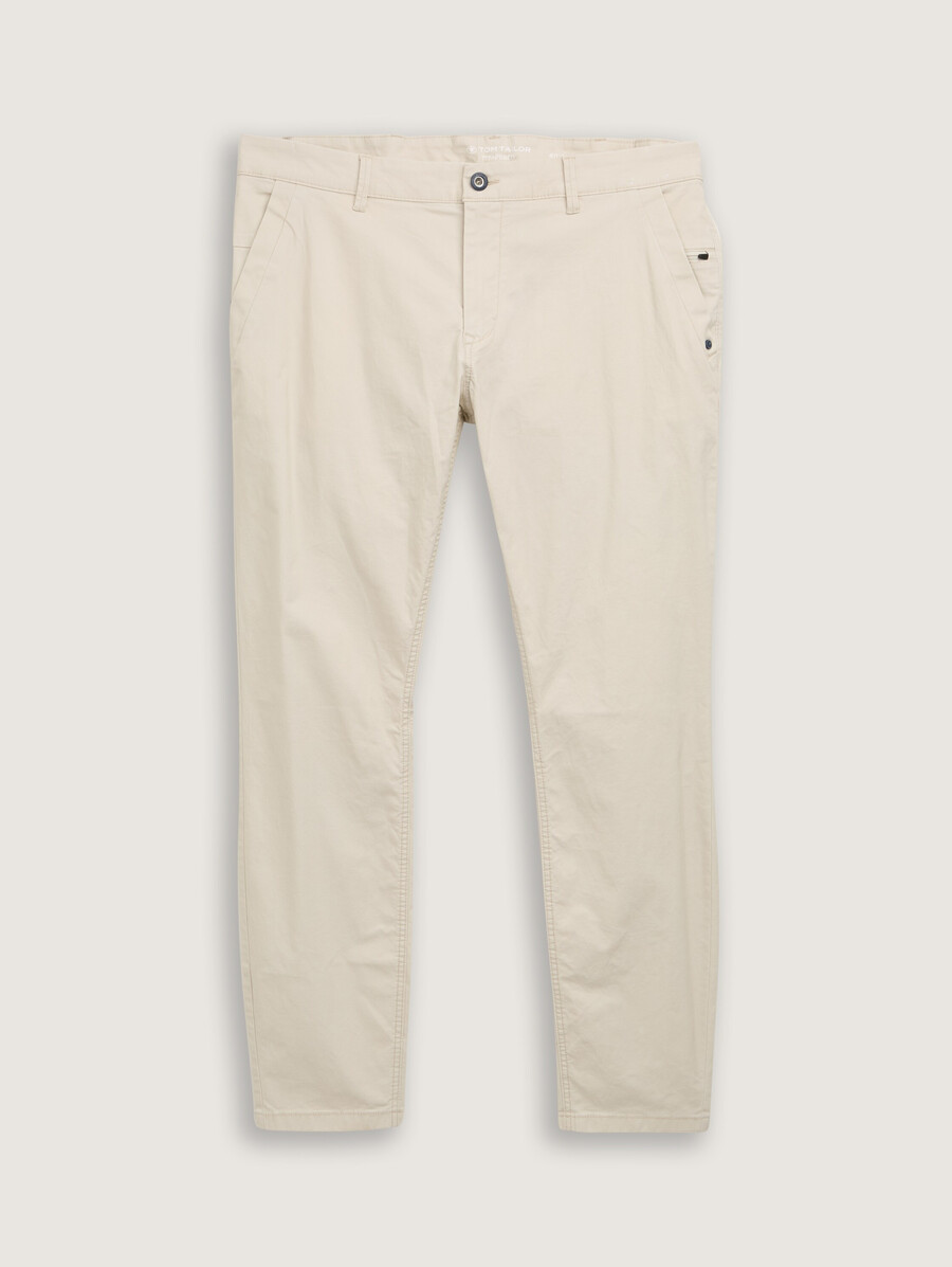 plus size – chino-hose mit schmal zulaufendem bein