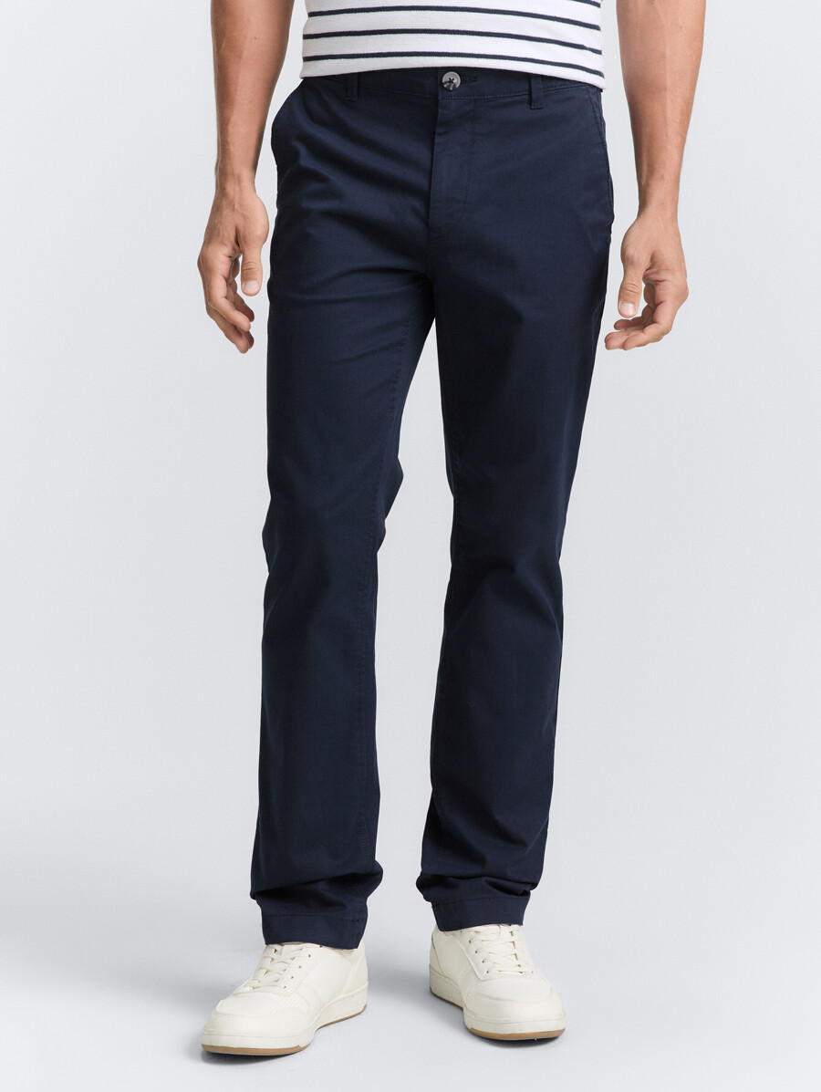chino-hose in regulärer passform