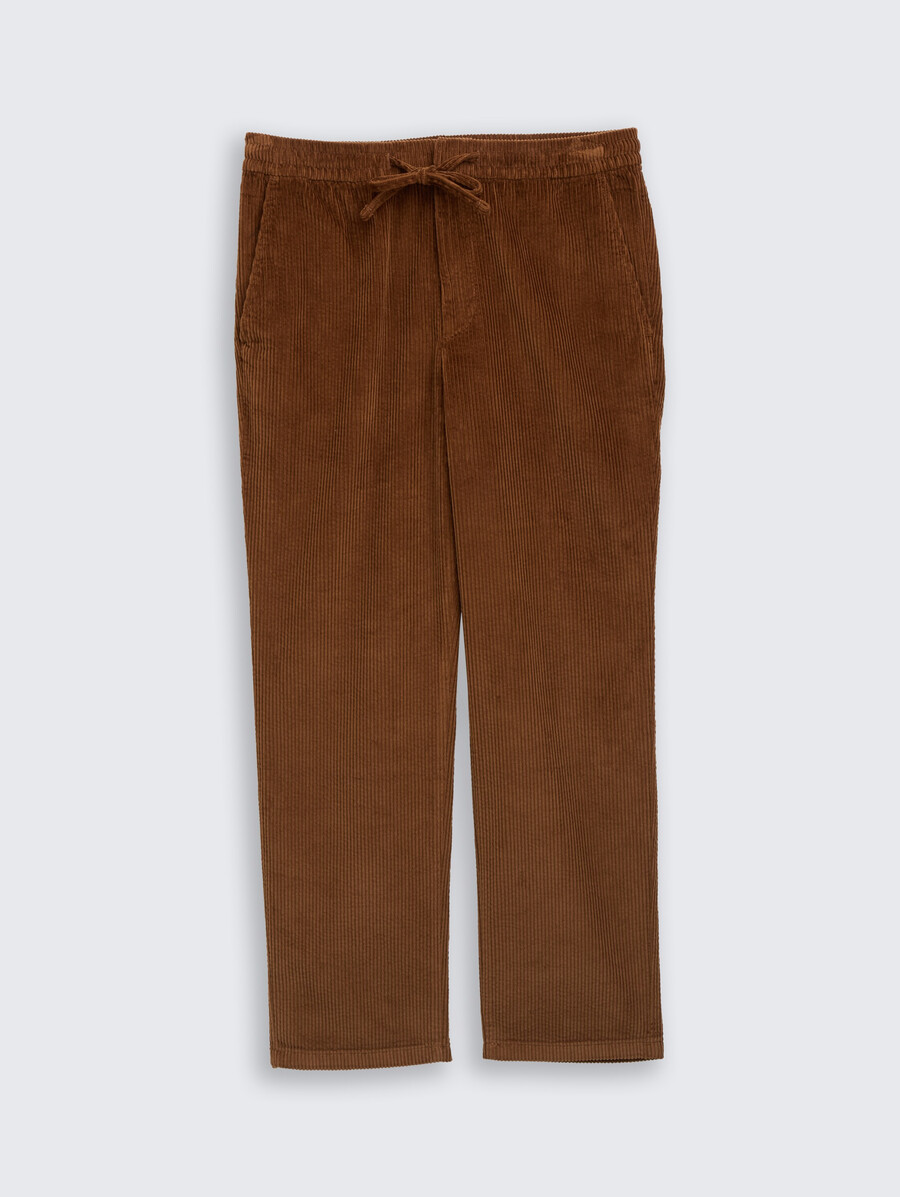ttrlaxed chino-hose aus cord