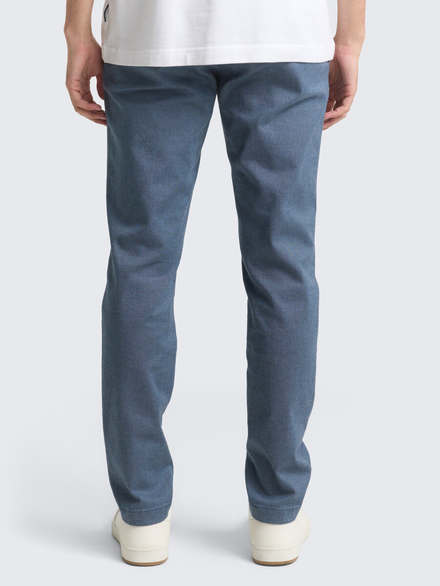 tttravis slim chino-hose mit gürtel