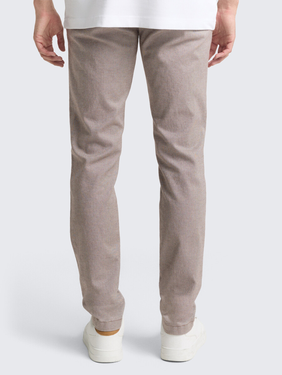 tttravis slim chino-hose mit gürtel