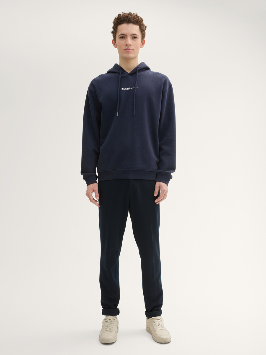 hoodie aus bio-baumwolle