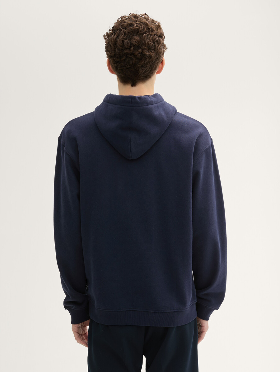 hoodie aus bio-baumwolle