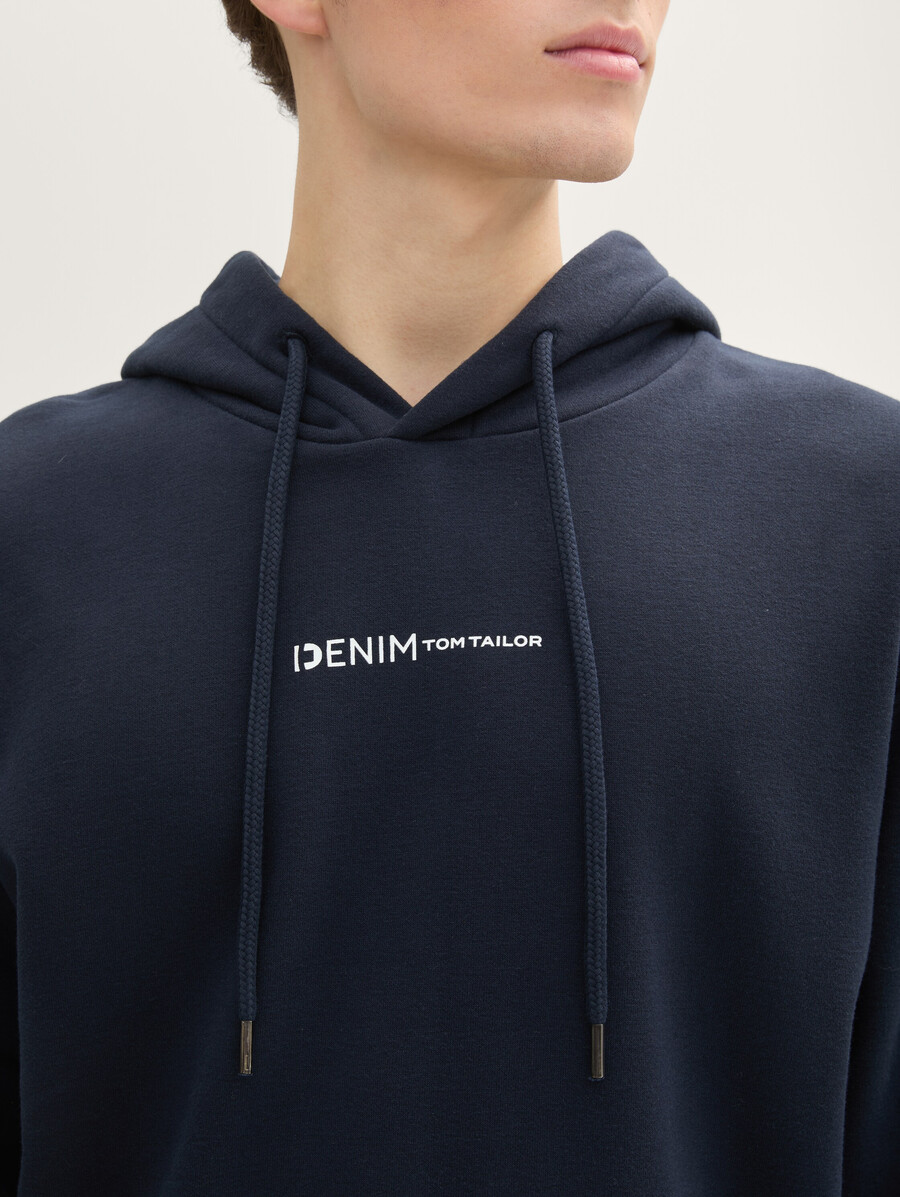 hoodie aus bio-baumwolle