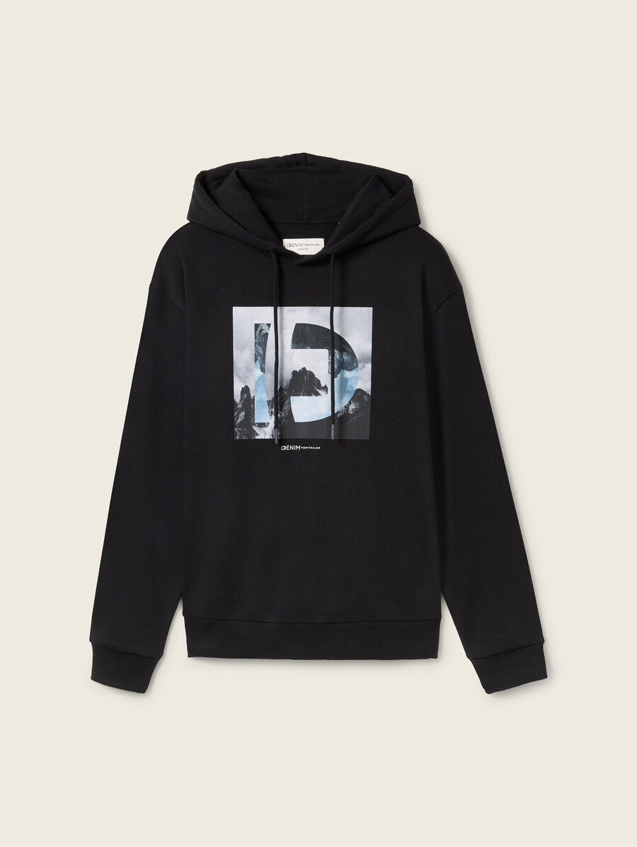 hoodie mit aufdruck