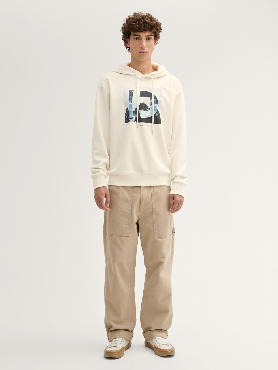 hoodie mit aufdruck