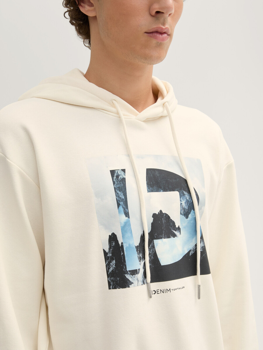 hoodie mit aufdruck