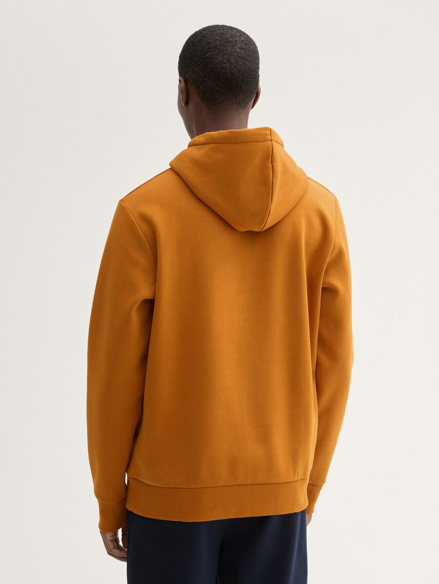 kapuzenpullover mit logodruck