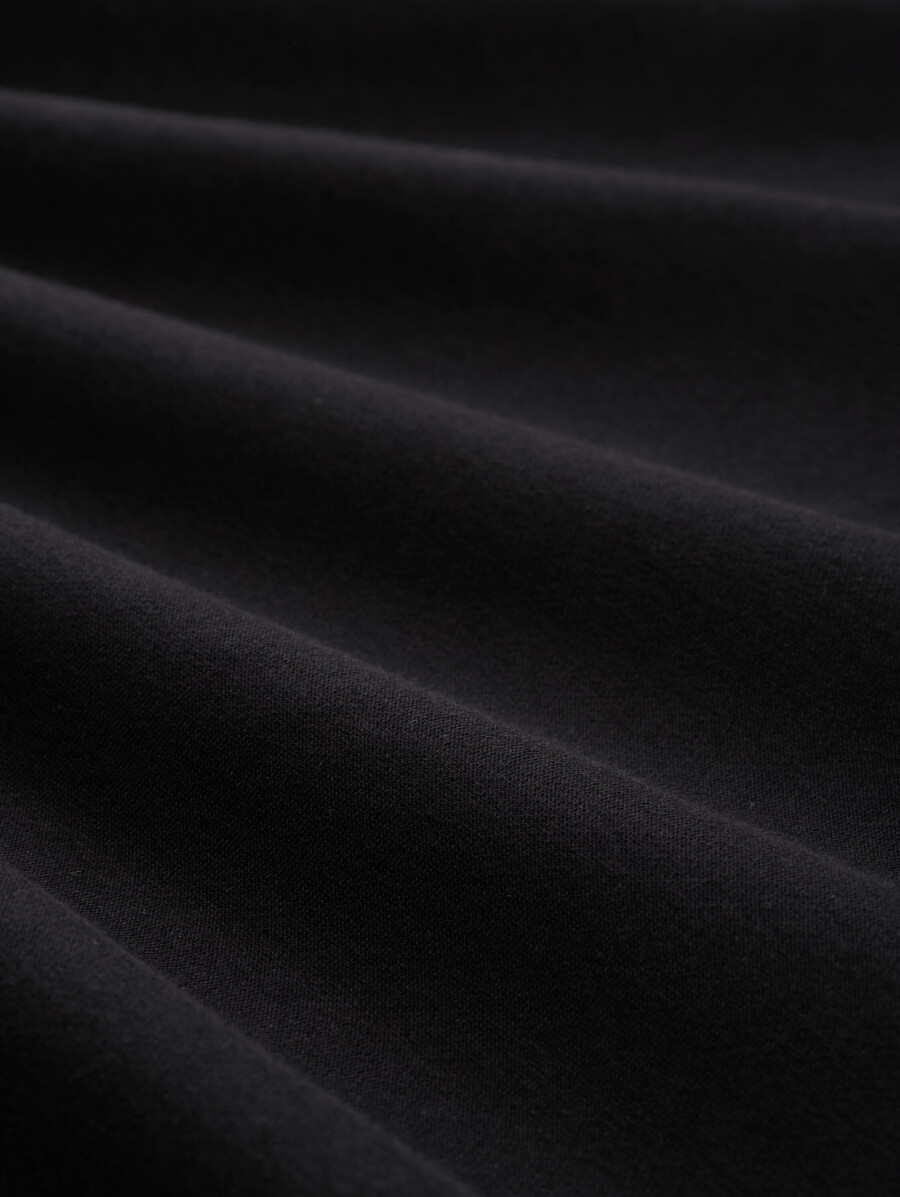 lässiger hoodie mit logoprint