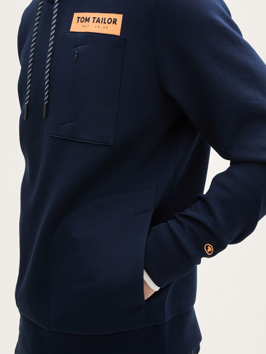 kapuzenpullover mit taschen