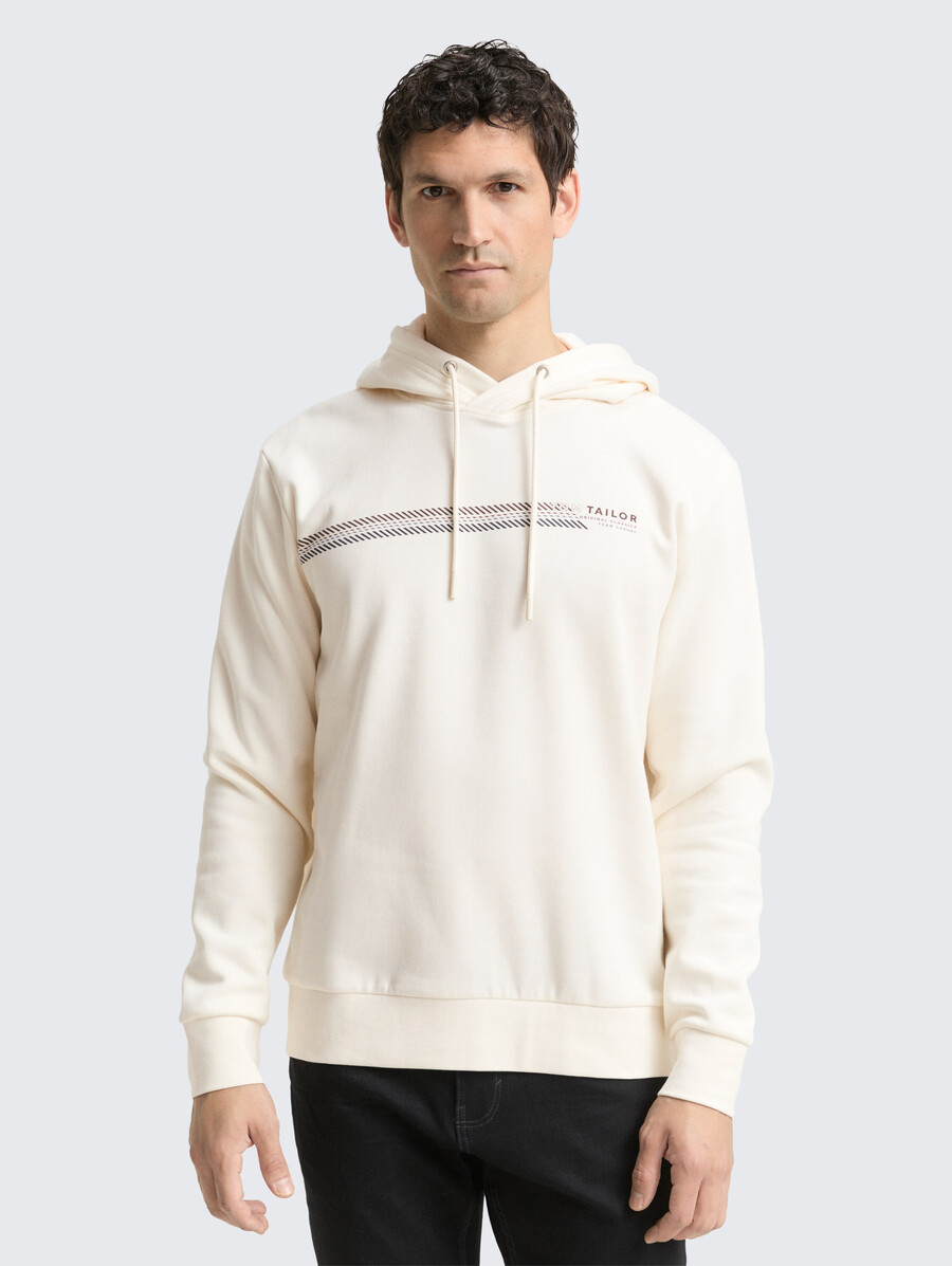 kapuzenpullover mit logodruck