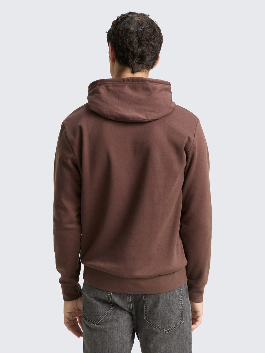 kapuzenpullover mit logodruck