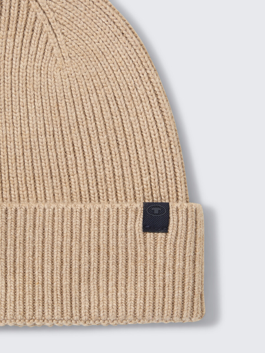 strickmütze mit wollanteil