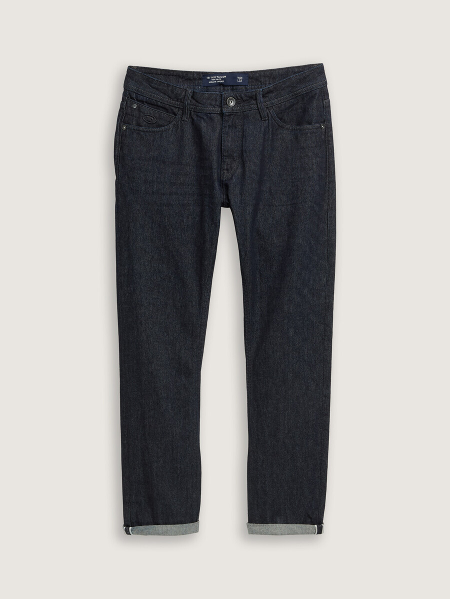 tttapered regular jeans aus bio-baumwolle