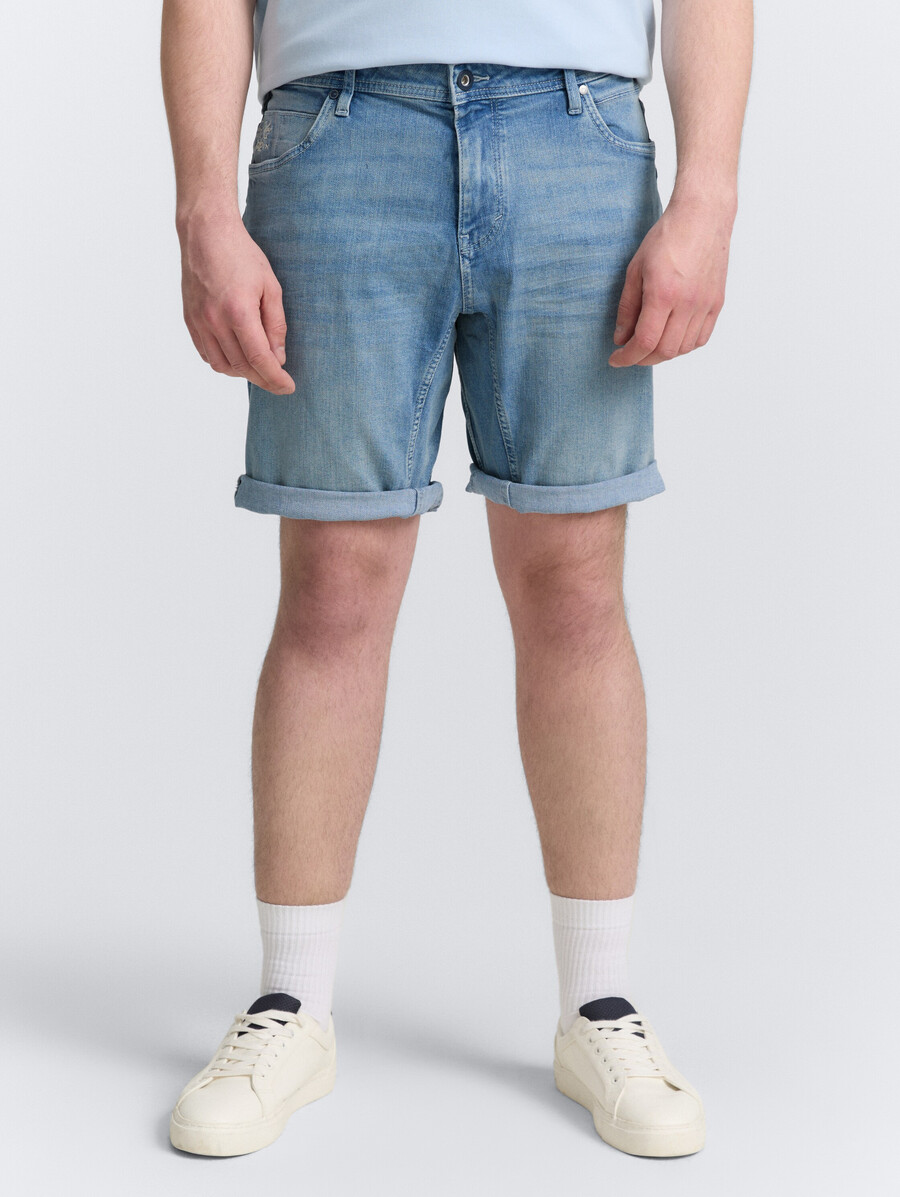 plus size - ttplus regular fit denim-shorts