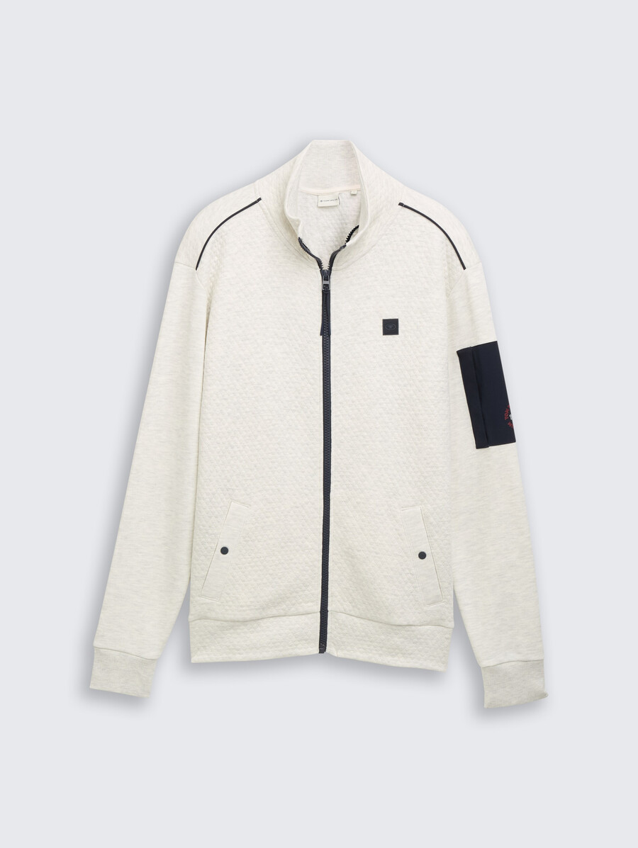 sweatjacke mit Ärmeltasche