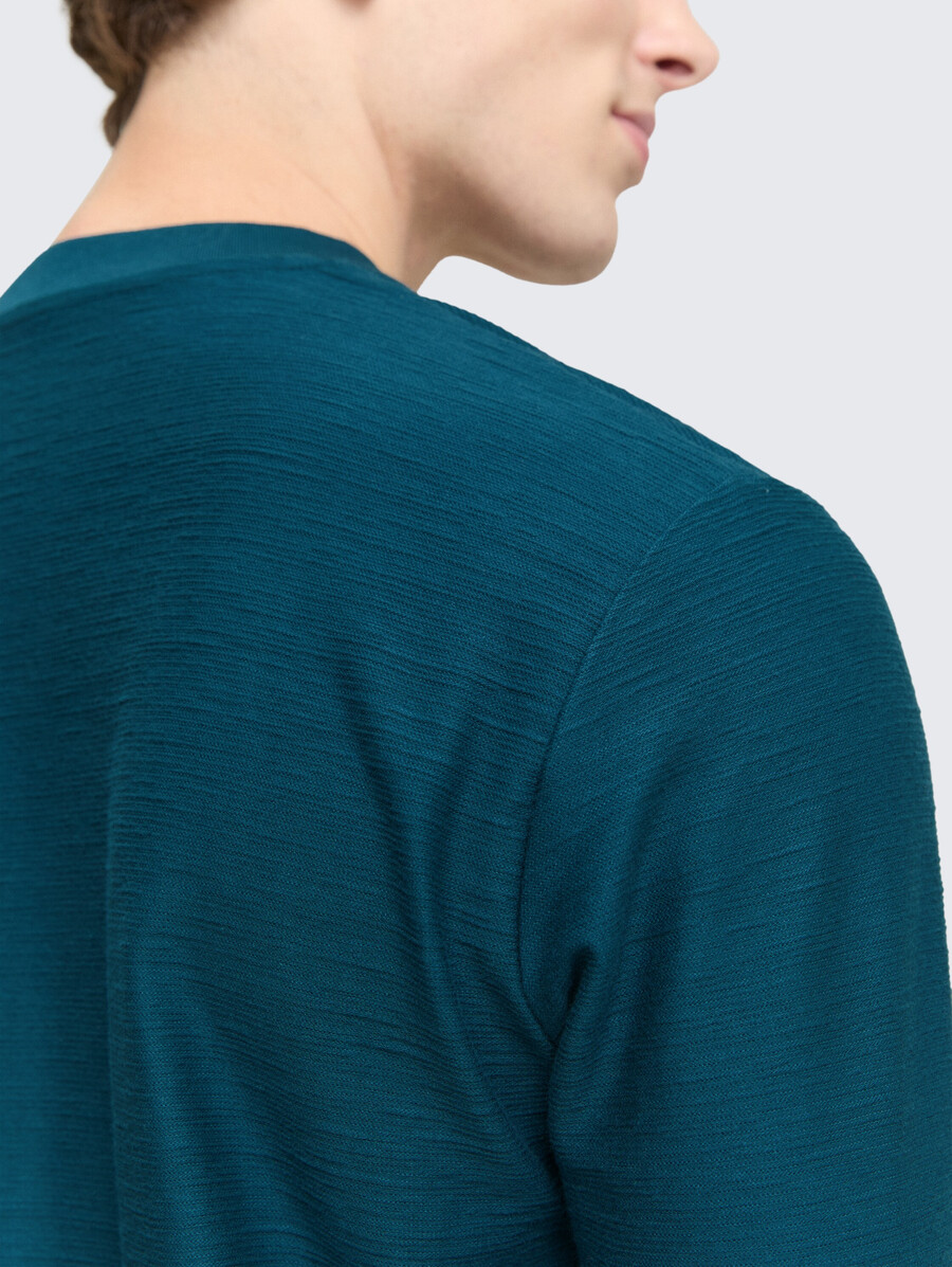 henley langarmshirt