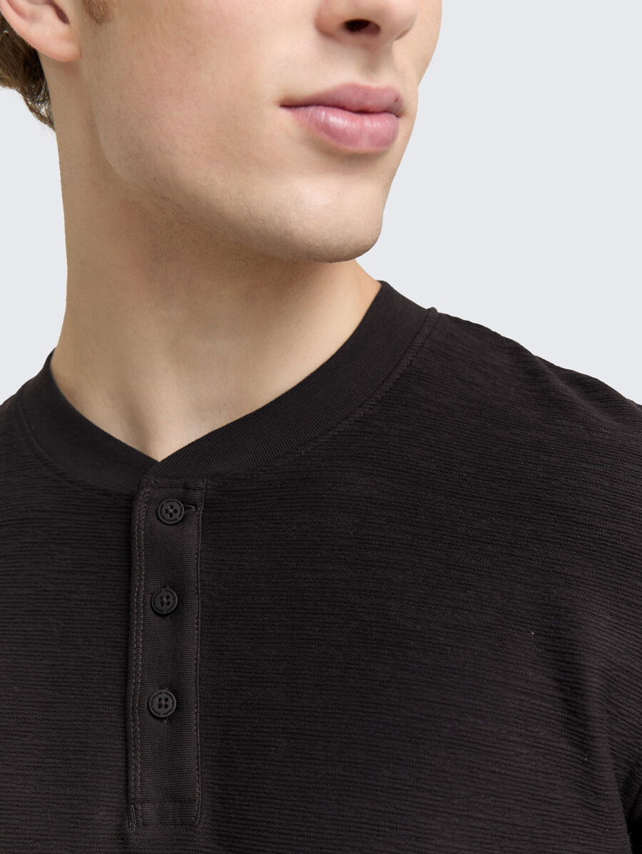 henley langarmshirt