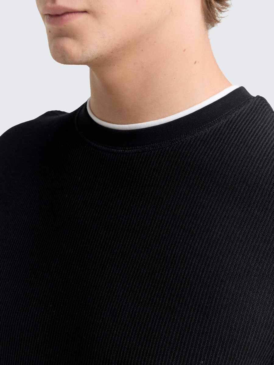 langärmeliges hemd mit 2-in-1-look