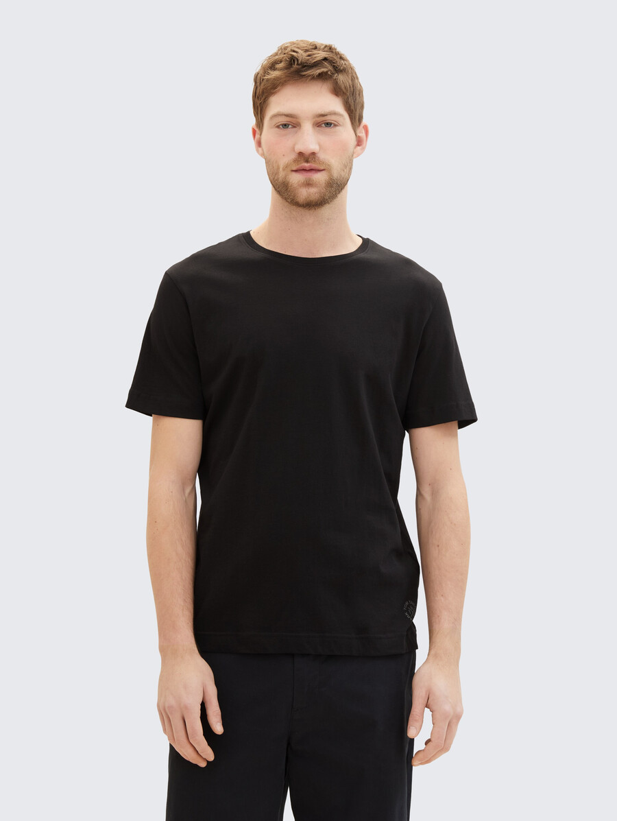 baumwoll-t-shirts im 4er-pack