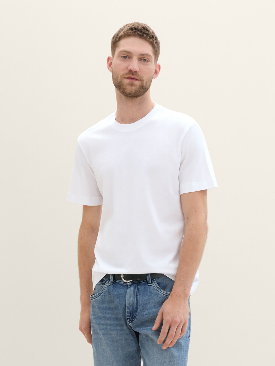basic-t-shirts im 3er-pack