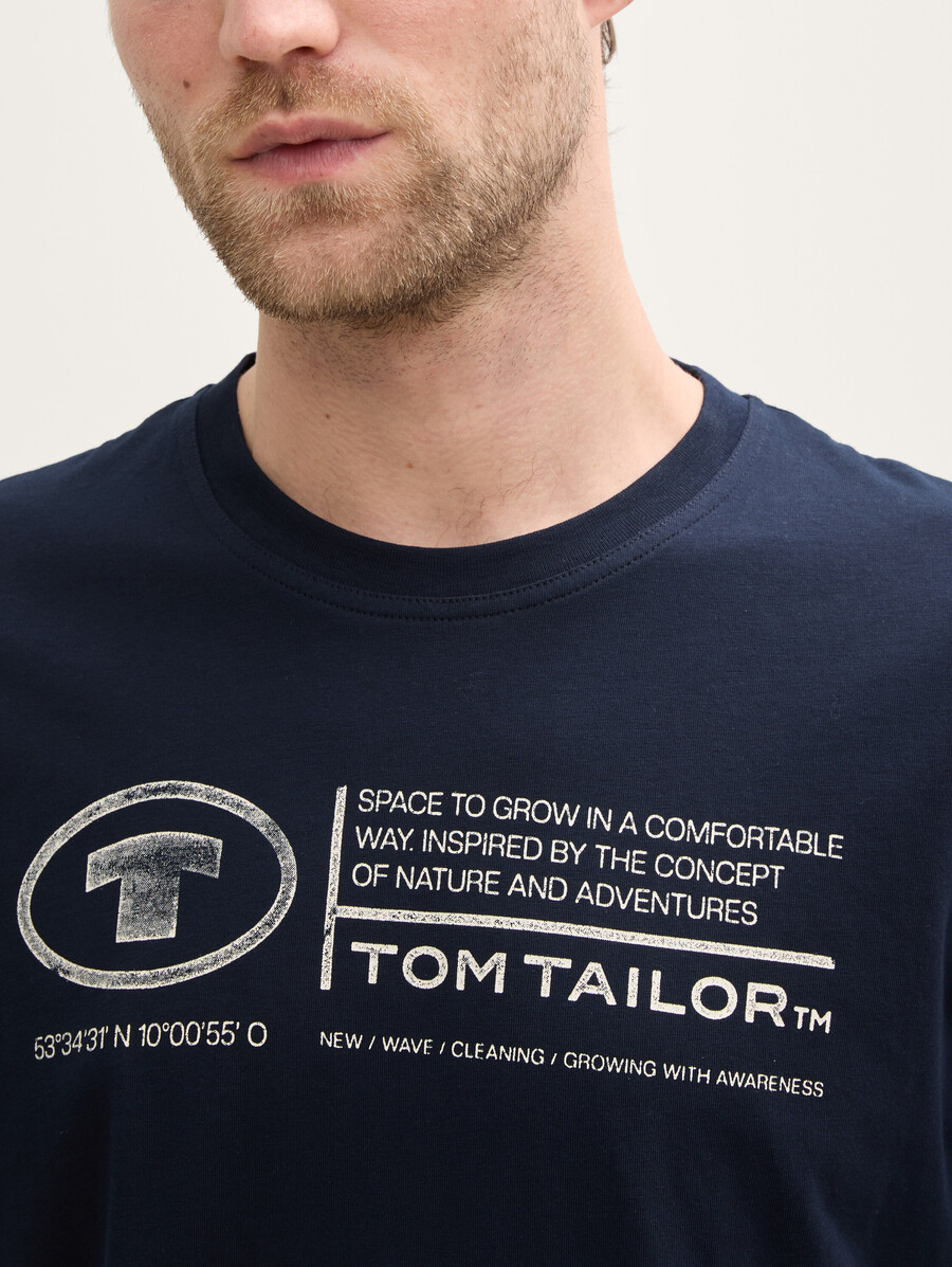 t-shirts mit aufdruck im 2er-pack