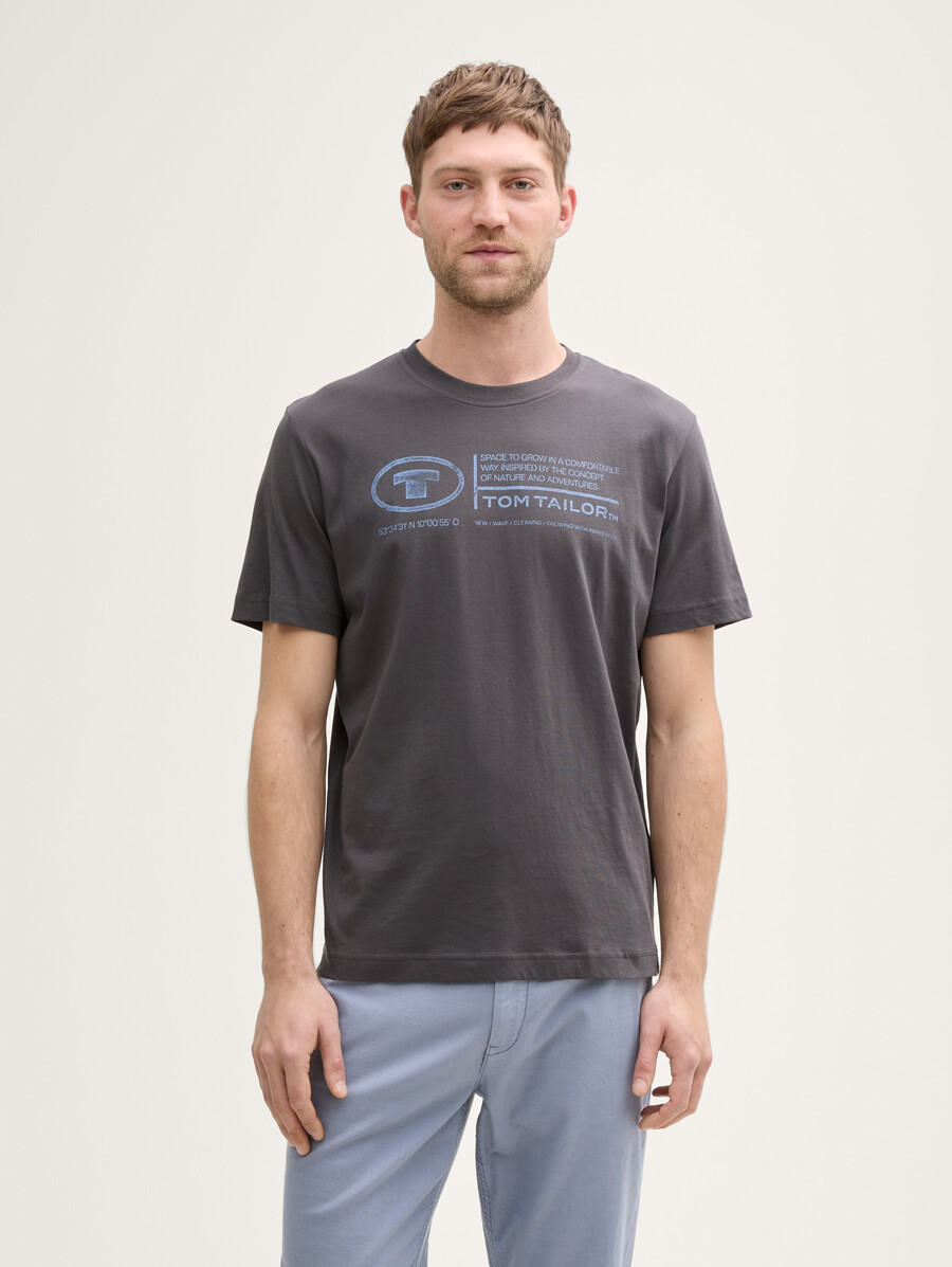 t-shirts mit aufdruck im 2er-pack