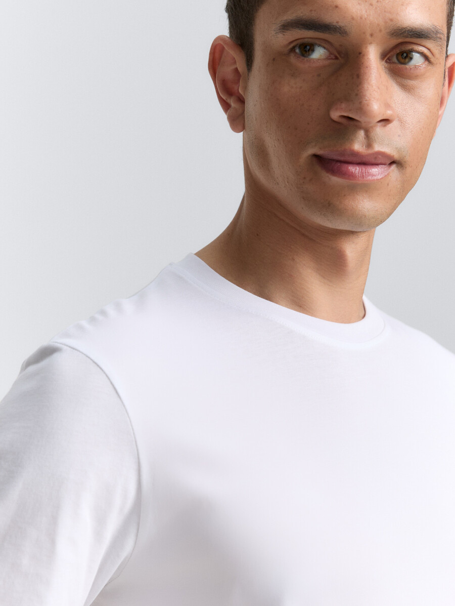 baumwoll-t-shirts im 2er-pack
