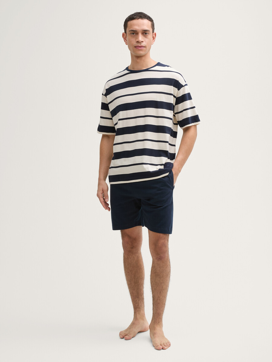 baumwollpyjama-set