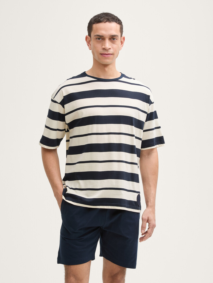 baumwollpyjama-set