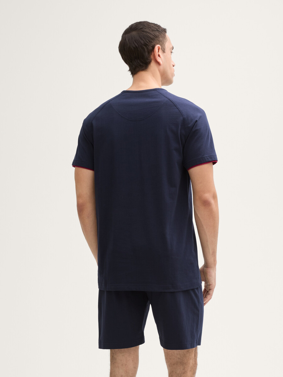 baumwollpyjama-set