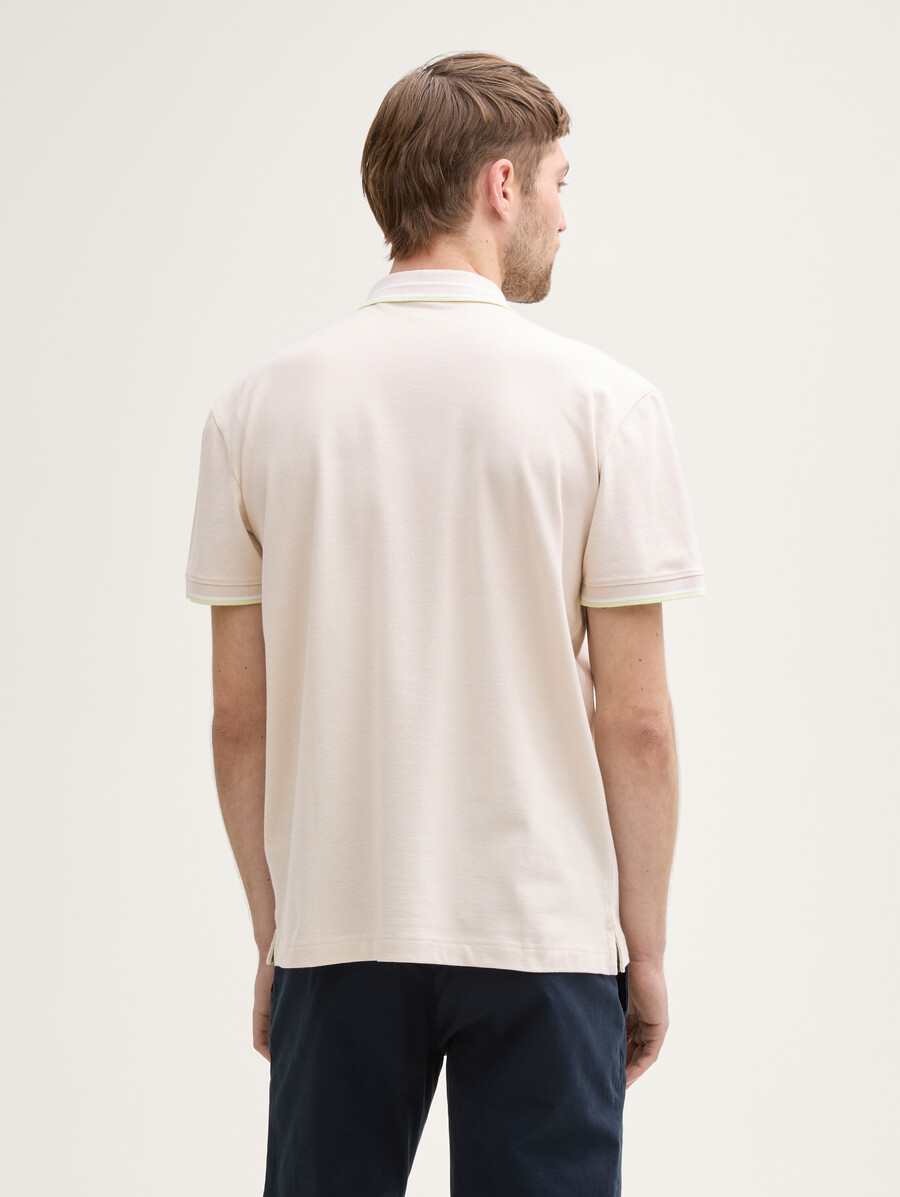 piqué-poloshirt mit stretchanteil