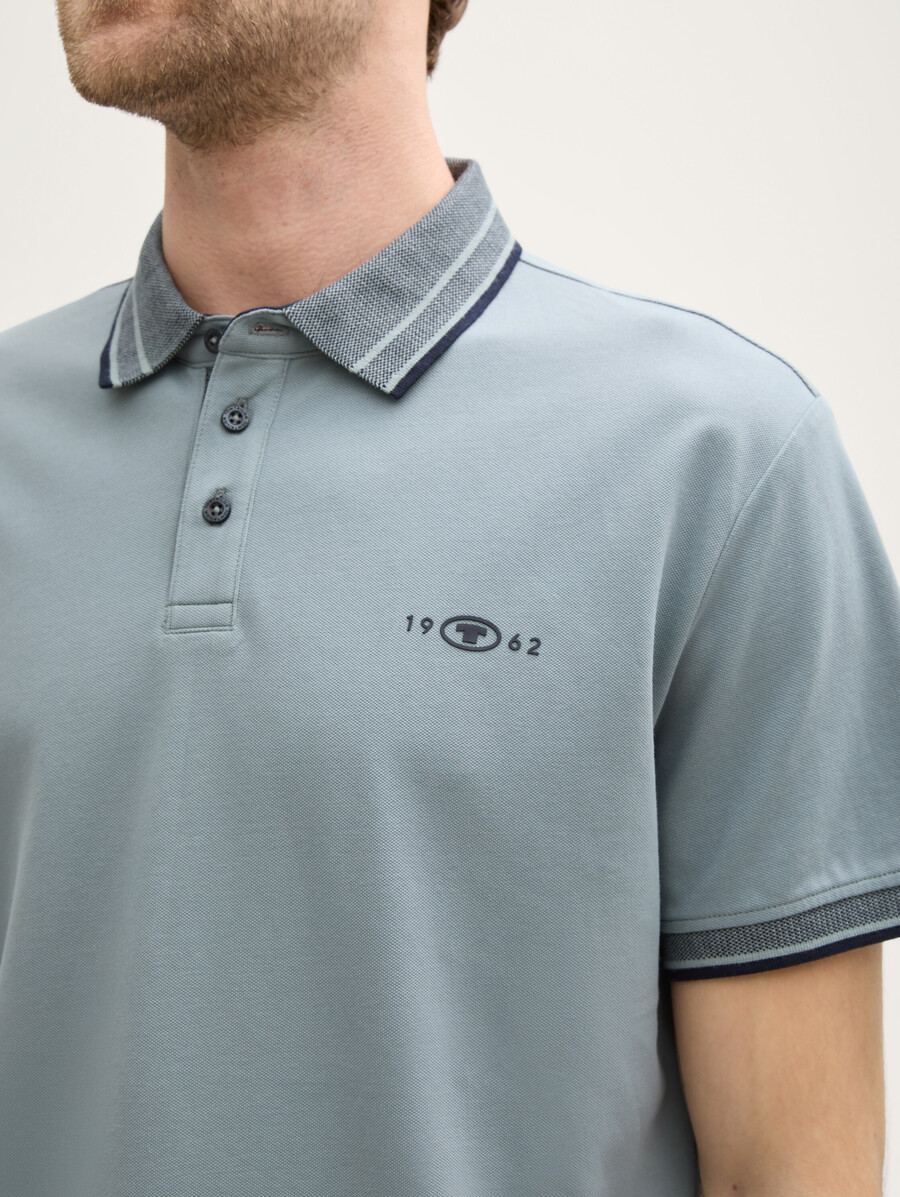 piqué-poloshirt mit stretchanteil