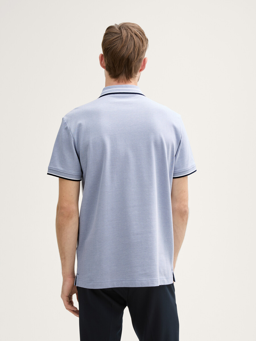 piqué-poloshirt mit stretchanteil