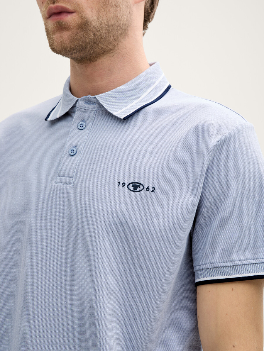 piqué-poloshirt mit stretchanteil