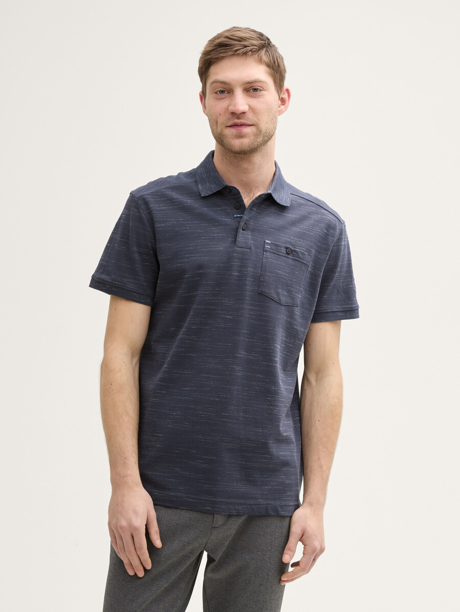 poloshirt mit brusttasche